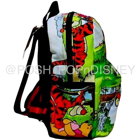 Disney Tigger Backpack Eeyore Piglet Winnie The Pooh - Picture 5 of 7